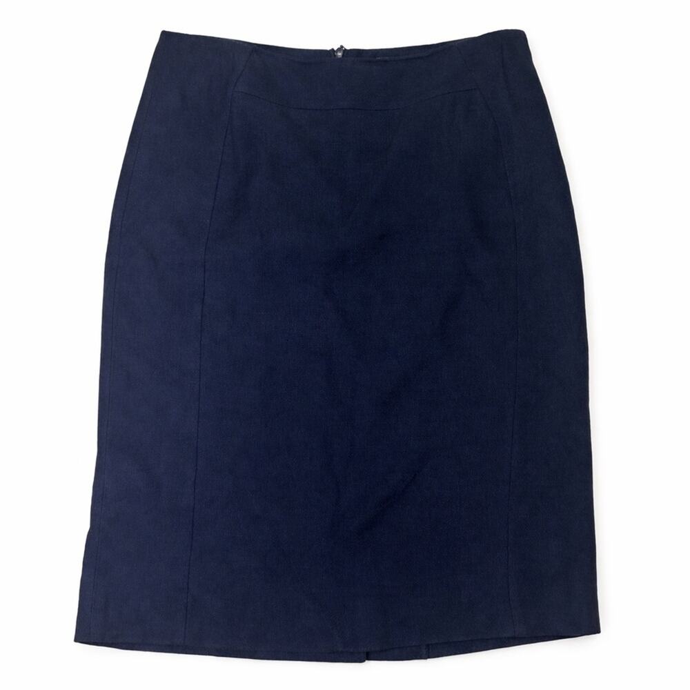 Boden Navy Pencil Skirt Knee Length Fully Lined women’s 8L